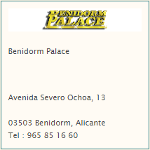 benidorm palace
